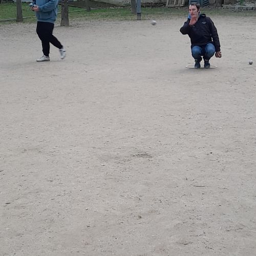 Nicolas au pointage.