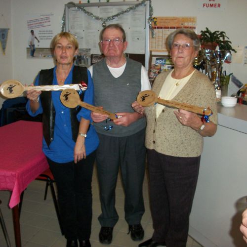 Les 3 cuillères en bois de 2012.