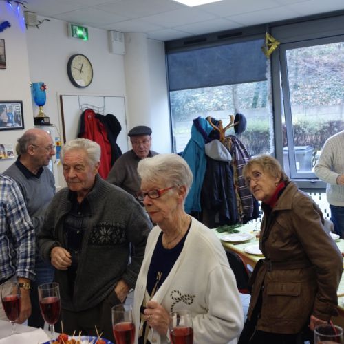 Ghislaine, Germain et Patrick au 1er plan.