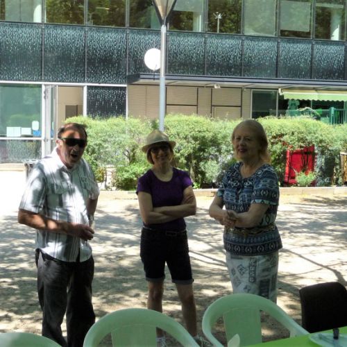 Jean Yves, Lydie et Monique.