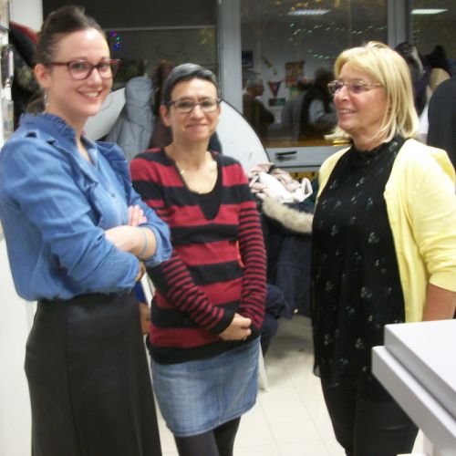 Les 3 grâces qui papotent.