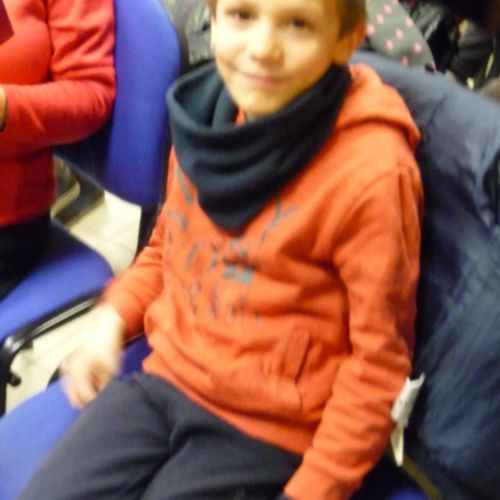 Mais c'est Gabriel ! Notre nouvel adhérent qui va faire décroire la moyenne d'age.