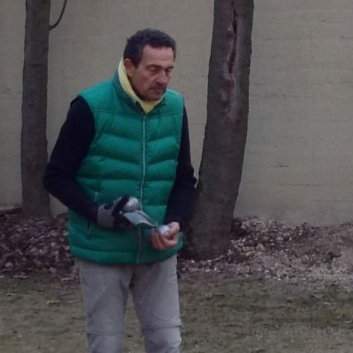 Concentration extrême pour Richard.