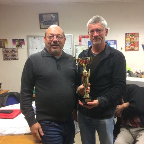 Patrice deuxième à la triplette mêlée du 4 juin.