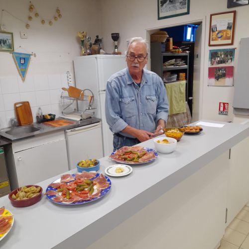 Robert aux fourneaux.