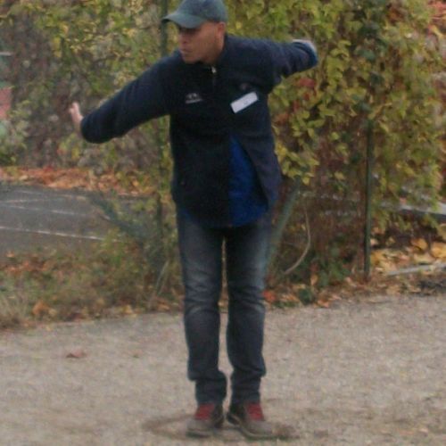 Steve en pleine action.