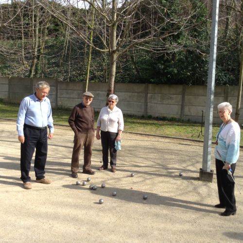 Hervé, Jean-Marie, Charlotte et Ghisilaine.