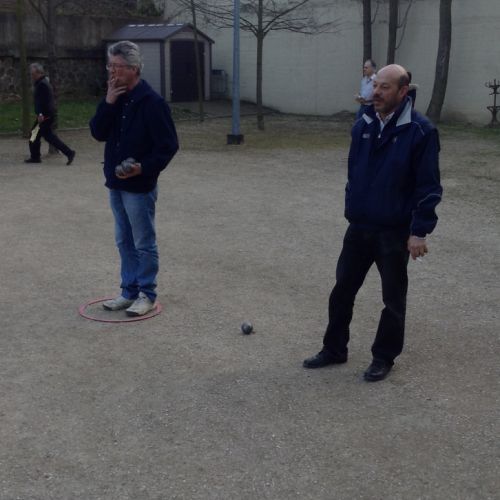 Les deux finalistes du tête-à-tête, Eric et Pat.