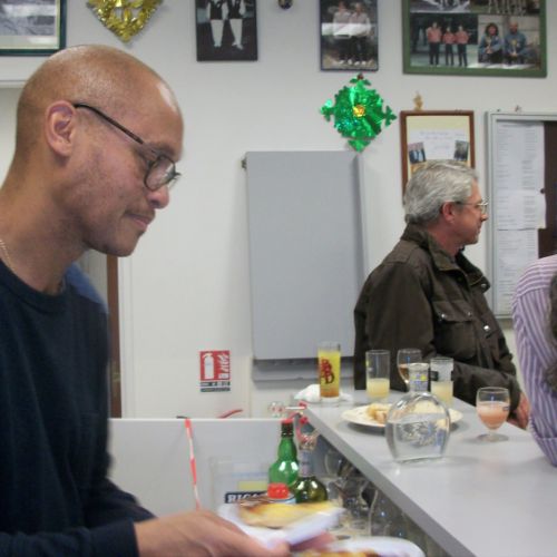 Steve, notre barman.
