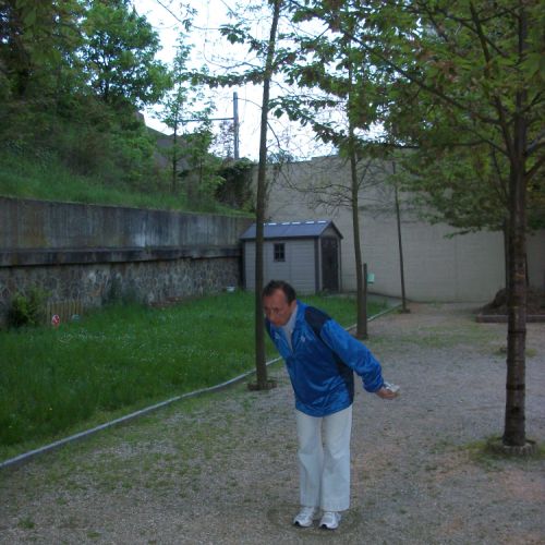 Michel au tir.