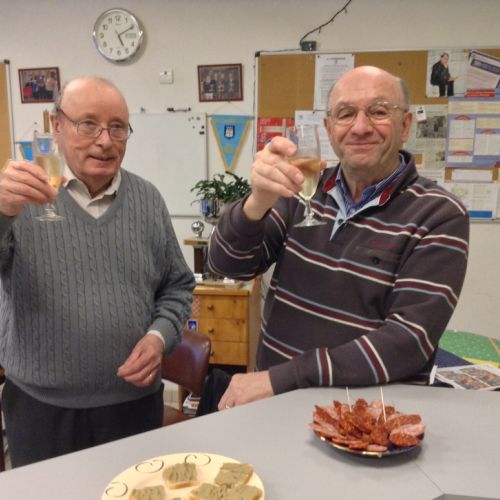Pierrot et Michel, le duo de choc de la rue Antoine Fratacci.